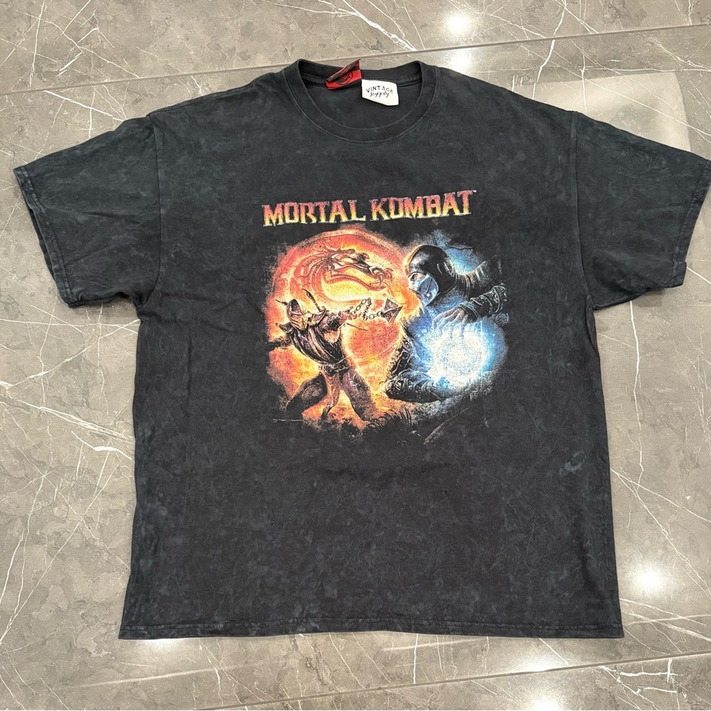 Vintage Supply Mortal Kombat Black Medium RARE